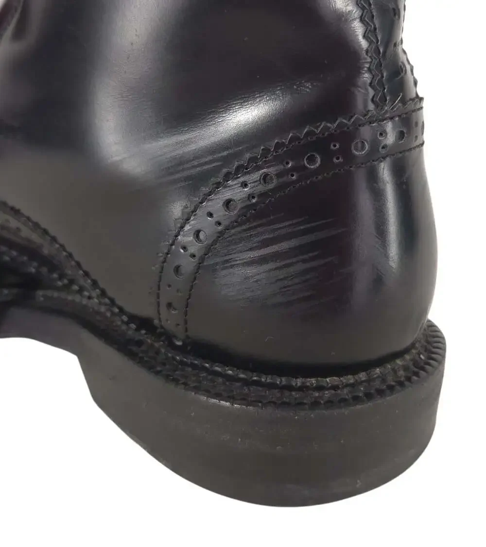 Dsquared2 Leather Wingtip Brogue Boots US 9 IT 42 Mens Black Lace Up $950